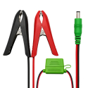 Autroniq AC009 Battery Crocodile Clip Leads to DC 5.5 Female Diagnostic Fuse Cable