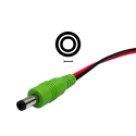 Autroniq AC009 Battery Crocodile Clip Leads to DC 5.5 Female Diagnostic Fuse Cable