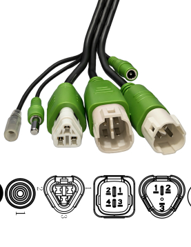 Autroniq AC012 Yamaha OBD2 16-Pin to 6 different Pins Motorcycle Diagnostic Cable Adaptor