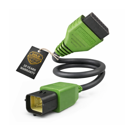 Autroniq AC013 Husqvarna OBD2 16-Pin to 6-Pin Motorcycle Diagnostic Cable Adaptor