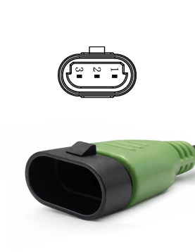 Autroniq AC015 SYM OBD2 16-Pin to 3-Pin Motorcycle Diagnostic Cable Adaptor