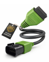 Autroniq AC017 Indian OBD2 16-Pin to 8-Pin Motorcycle Diagnostic Cable Adaptor