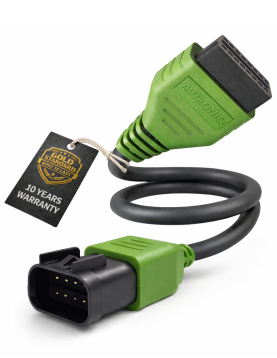 Autroniq AC017 Indian OBD2 16-Pin to 8-Pin Motorcycle Diagnostic Cable Adaptor