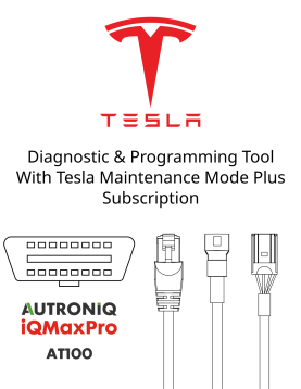 Autroniq IQMaxPro AT100 for Tesla | OEM Tesla Diagnostic Tool with Toolbox 3 Access