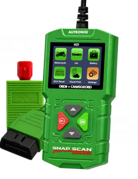 Autroniq SnapScan H21 Motorcycle Car Scooter Handheld OBD2 16 Pin Euro5 6 Pin Scanner